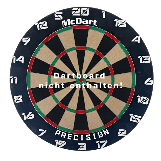 Anelli numerici per freccette McDart / Anello numerico Cyber Das Bild zeigt ein Objekt mit dem Dateinamen 'Cyber wei Board'. Das Objekt befindet sich auf einem Brett und ist weiß.