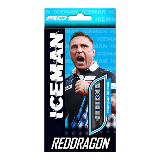 Red Dragon Gerwyn Price Dardi Steel in ottone - 21 g Dies ist ein Bild der Red Dragon Gerwyn Price Brass Steeldarts - 21 g. Das Produkt besteht aus Messing und ist für Steeldart-Spiele geeignet.