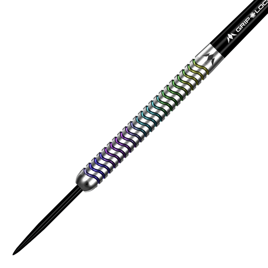 Freccette in acciaio Mission Mirage Mission Mirage Steeldarts bieten hohe Qualität und gutes Design. Auf diesem Bild ist das Produktset dargestellt.