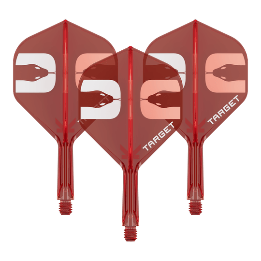 Voli standard Target K-Flex Nathan Aspinall No2 Zu sehen ist ein Dart-Flight-System-Set. Es handelt sich um das Target K-Flex Nathan Aspinall No2 Standard Flight-System mit einer Länge von 19mm.