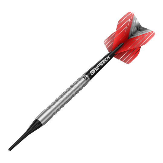 Freccette morbide GOAT Podium Silver - 18 g Abgebildet sind die GOAT Podium Silver Softdarts mit einem Gewicht von 18g. Die silbernen Darts sind speziell für das Softdart-Spiel entwickelt.