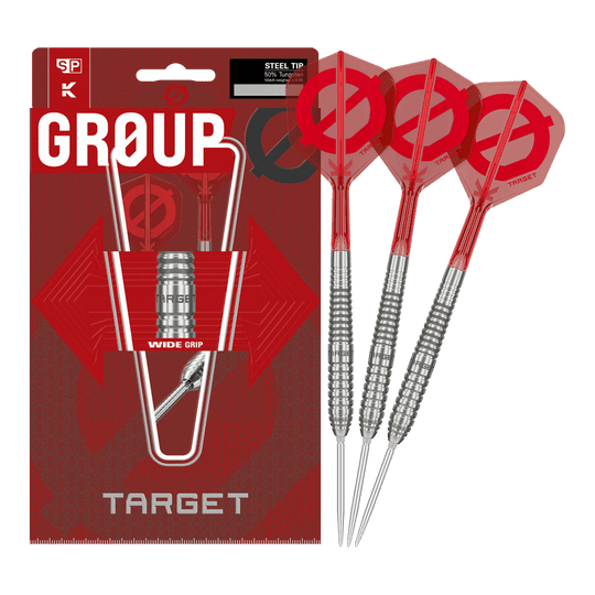 Freccette in acciaio Swiss Points Target Group O 01