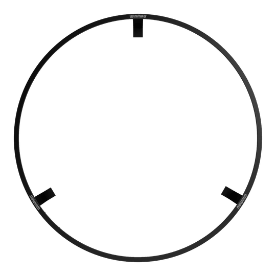 PACCHETTO Illuminazione e surround LED al plasma Winmau Das Bild zeigt das Winmau Plasma LED Beleuchtung und Surround Bundle. Es handelt sich um einen runden LED-Leuchtring, der für Dartboards verwendet wird.