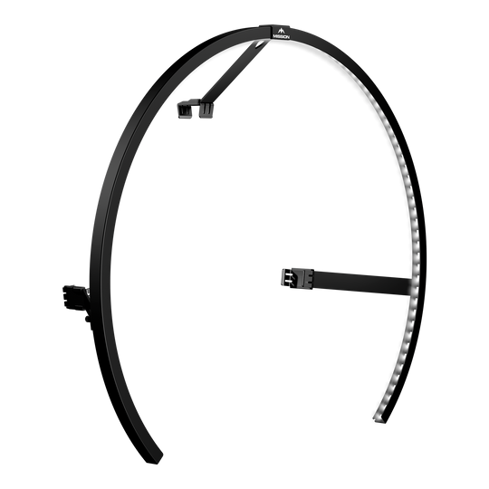 Illuminazione per bersaglio a LED Mission Torus 270 - Nero Mission Torus 270 LED Dartboard Beleuchtung - Schwarz. Diese schwarze LED-Beleuchtung sorgt für optimale Sicht beim Dartspielen.