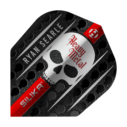 Harrows Silica Ryan Searle Serie 3 No6 Voli Dies ist ein Bild von Harrows Silika Ryan Searle Series 3 No6 Flights. Das Produkt zeigt spezielle Dart-Flights aus einer limitierten Serie.