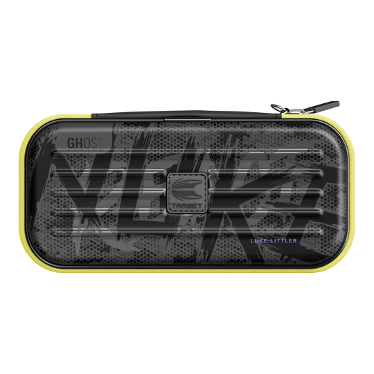 Custodia per freccette Luke Littler della serie Ghost di Takoma Abgebildet ist das Takoma Ghost Series Luke Littler Dartcase. Das stilvolle Dartcase bietet Platz für Dartpfeile und Zubehör.