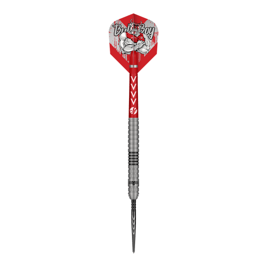Freccette in acciaio Shot Michael Smith Serie 2 Turbo Point Dieses Bild präsentiert die Shot Michael Smith Series 2 Turbo Point Steeldarts. Die Pfeile gehören zur beliebten Michael Smith Kollektion.