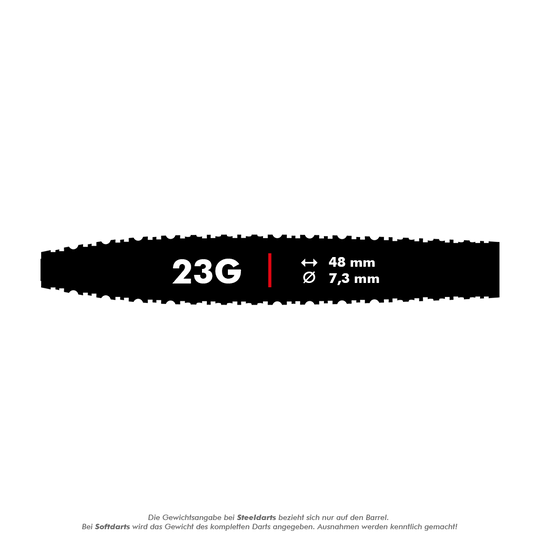 Dardi in acciaio Shot ZEN Missile Turbo Point - 23 g Dardi in acciaio Shot ZEN Missile Turbo Point - 23 g