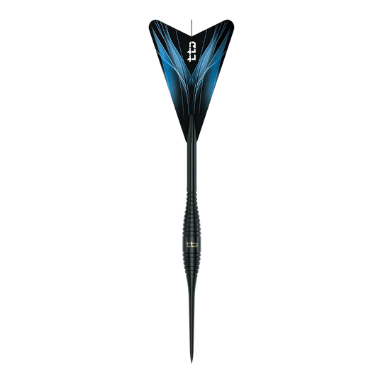 Caliburn TTD Complete Titanium T2 Freccette in acciaio nere - 6 g Das ist ein Bild der Caliburn TTD Complete Titanium T2 Black Steeldarts - 6g. Die Steeldarts sind schwarz und wiegen 6 Gramm.