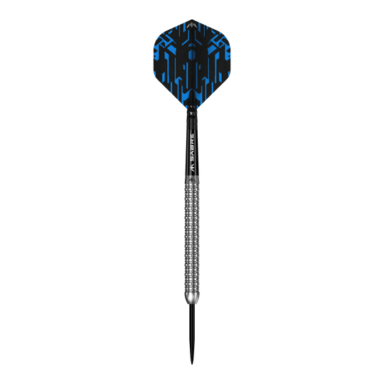Freccette in acciaio argento Mission Jack Tweddell Ein Bild mit dem Dateinamen M002000_Mission_Jack_Tweddell_Silver_Steeldarts_1. Das Bild stellt vermutlich einen silbernen Steeldart dar.