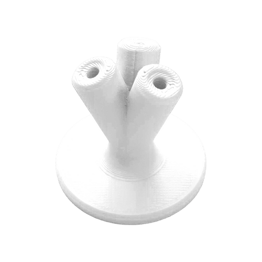 Portafreccette compatto NYT Studio Das Bild zeigt einen kompakten Darthalter in Weiß. Es handelt sich um das Modell '678_NYTStudio_Compact_Darthalter_Wei_2'.