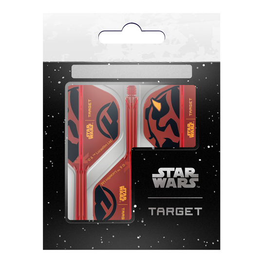 Alette standard Target Star Wars K-Flex Darth Maul No2 Target Star Wars K-Flex Darth Maul No2 Standard Flights Darts-Flights mit Darth Maul Design im Standardformat. Perfekt geeignet für Star Wars Liebhaber.