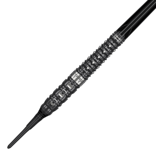 Target Black Marque Eclipse Softdarts - 21g. Detailansicht der hochwertigen Softdarts.