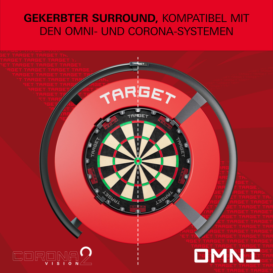 Target con tacche per freccette