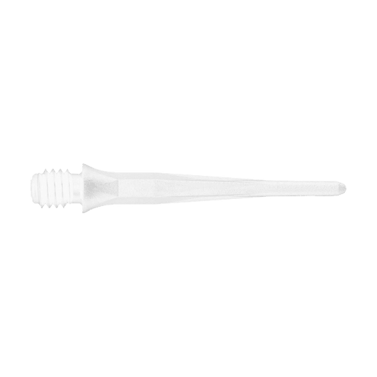 Punte per freccette morbide Caliburn 2BA, bianche - Confezione da 50 Gezeigt werden Caliburn 2BA Softdartspitzen in Weiß als praktischer 50er Pack. Diese weißen Softdartspitzen sind für viele Darts geeignet.