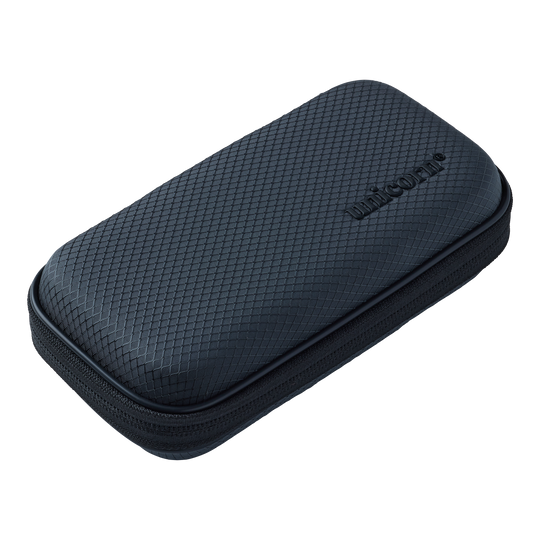 Custodia per freccette Unicorn Vanguard Small - Grigio Die Abbildung zeigt das Unicorn Vanguard Small Dartcase in Grau. Diese Darttasche ist kompakt und für den sicheren Transport von Darts geeignet.