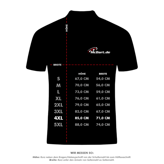 Camicia con freccette Paragon di Harrow - Arancione