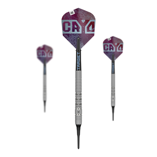 Freccette morbide Target Cryo 11 Auf dem Bild sieht man das Set der Target Cryo 11 Softdarts. Das Produkt eignet sich für Präzision und Spaß beim Darten.