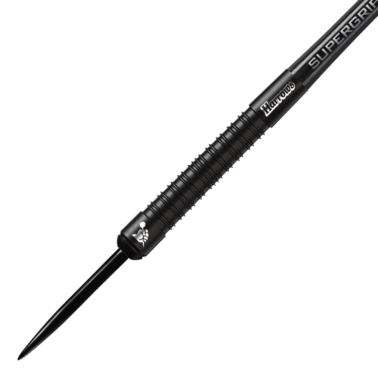 Freccette in acciaio Harrows Supergrip Black Edition