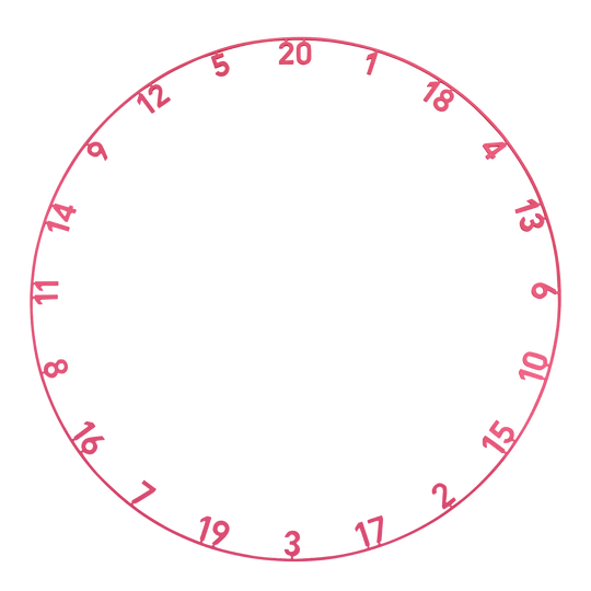 Bersaglio per freccette in acciaio Precise 180 Endorphine con anello numerato - Cyber Pink Abgebildet ist das Precise 180 Endorphine Steeldartboard mit Nummernring in Cyber Pink. Das Dartboard eignet sich ideal für Profi- und Freizeitspieler.
