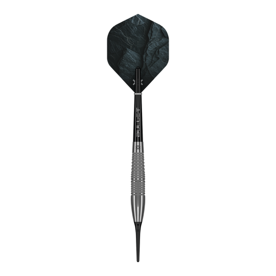 Auf dem Bild werden die Bullet Monolith 20g Soft Darts dargestellt. Diese Darts sind speziell für das Softdart-Spiel konzipiert.