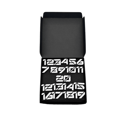 Anelli numerici per freccette McDart / Anello numerico Cyber Dies ist eine Abbildung mit dem Namen 'Cyber Wei Box'. Die Box ist vermutlich Teil einer Produktverpackung.