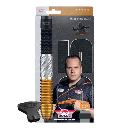 Bulls NL Dirk Van Duijvenbode 95% Convertibile Punti Steeldarts Die Bulls NL Dirk Van Duijvenbode 95% Convertible Points Steeldarts sind hochwertige Darts mit austauschbaren Spitzen. Sie bieten Präzision und Flexibilität für erfahrene Dartspieler.
