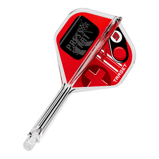 Voli standard Target K-Flex Press Start n. 2 Abbildung des Artikels 410586_Target_K-Flex_PressStart_No2_Standard_Flights_26mm_1. Das Bild zeigt ein Produkt aus dem Bereich Darts oder Dartzubehör.