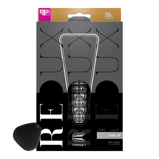Freccette in acciaio Target Redux 01 Swiss Point Abgebildet sind die Target Redux 01 Swiss Point Steeldarts. Die Steeldarts zeichnen sich durch ihr modernes Design aus.