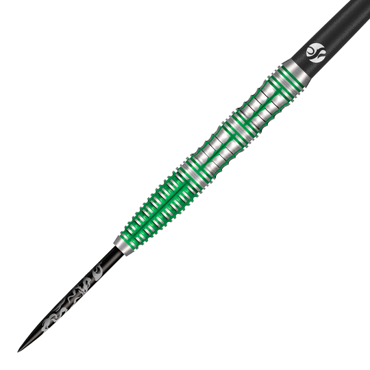 Freccette in acciaio Mythril di Shot Alchemy Abgebildet sind die Shot Alchemy Mythril Steeldarts. Sie sind für Präzision und gute Spielbarkeit bekannt.