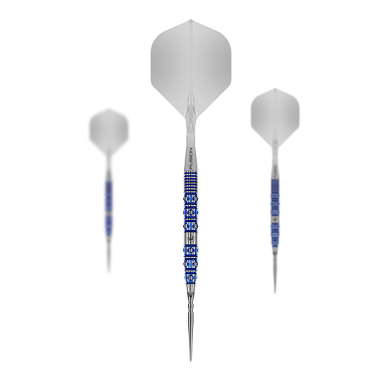 Freccette in acciaio Winmau Lunaris Tapered Switch Point Dieses Bild zeigt die Winmau Lunaris Tapered Switch Point Steeldarts. Die Steeldarts sind für Präzision und Kontrolle beim Dartsport konzipiert.