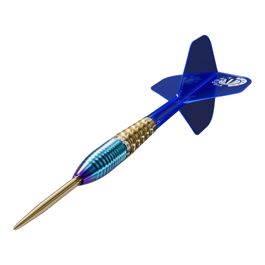Target Japan Prime Series Zenith GEN2 Swiss Point Steel Darts - 23 g Auf dem Foto ist Target Japan Prime Series Zenith GEN2 Swiss Point Steeldarts - 23g zu sehen. Die Darts sind für präzises Spiel konzipiert.