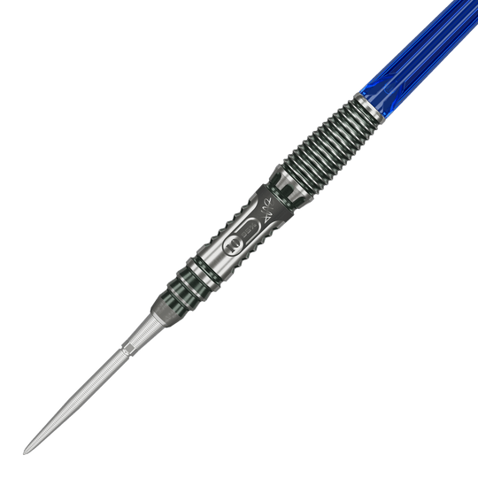 Freccette in acciaio Target Japan Rising Sun GEN 10.5 Swiss Point Dieses Bild zeigt die Target Japan Rising Sun GEN 10.5 Swiss Point Steeldarts. Das Produkt steht für Präzision und Qualität im Dartsport.