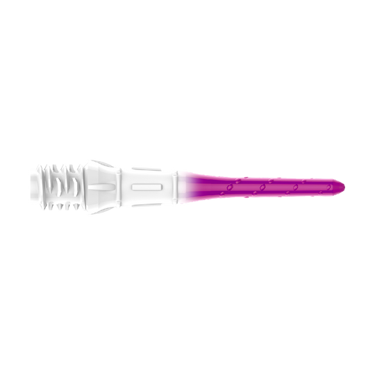 Punte a freccia graduate L-Style Premium Lippoint (confezione da 30) Das Bild zeigt L-Style Premium Lippoint Gradiation Dartspitzen 30er Pack in der Farbe Grape. Die Dartspitzen sind in einer Nahaufnahme dargestellt.