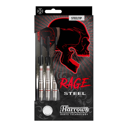 Freccette in acciaio Harrow&#39;s Rage