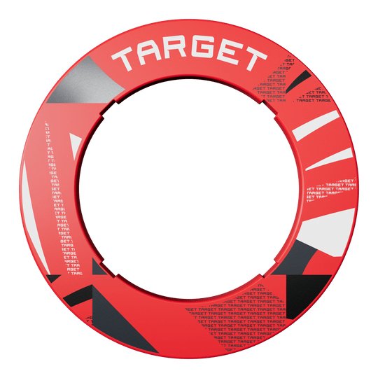 Target per freccette con motivo a tacche