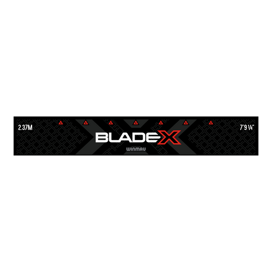 Linea di lancio Winmau Blade X Das Bild zeigt die Winmau Blade X Abwurflinie. Diese Abwurflinie dient zur Markierung der Wurflinie beim Dartspiel.