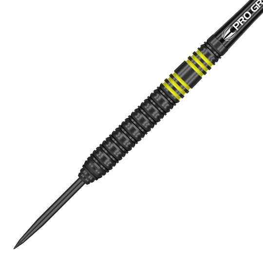 Target Vapor8 Freccette in acciaio nere gialle