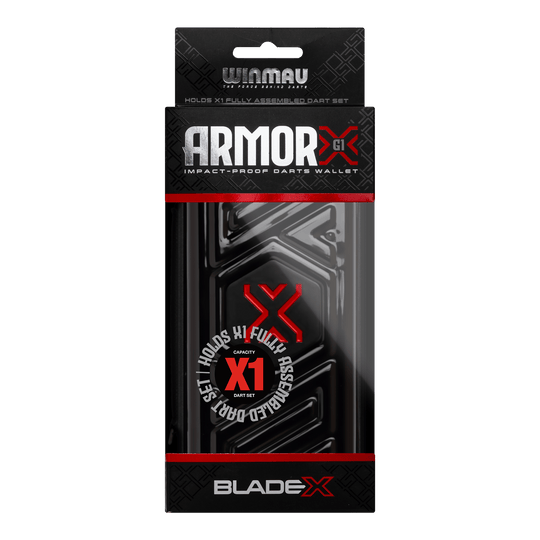 Portafoglio per freccette Winmau Blade X Armor G1 Ein Bild mit dem Dateinamen 8534_Winmau_Blade_X_Armor_G1_Dartwallet_3. Es zeigt vermutlich ein Produkt aus dem Bereich Darts oder Zubehör.