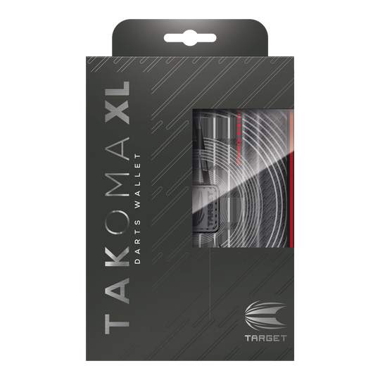 Custodia per freccette Stephen Bunting della serie Ghost Takoma XL Abgebildet ist das Takoma XL Ghost Series Stephen Bunting Dartcase. Das Dartcase ist ein spezielles Etui zur sicheren Aufbewahrung von Dartpfeilen.