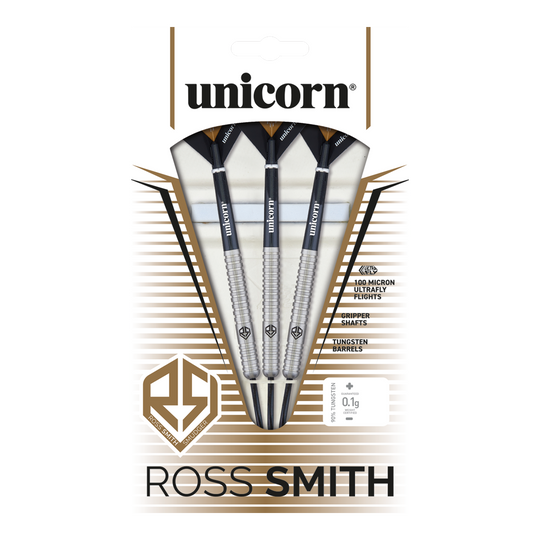 Freccette in acciaio naturale Unicorn Ross Smith
