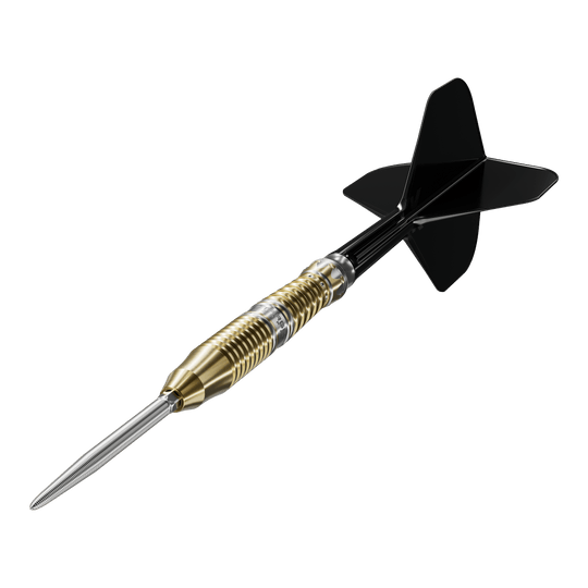 Freccette in acciaio Target Japan Black Marque Enzo Swiss Point Abgebildet sind die Target Japan Black Marque Enzo Swiss Point Steeldarts. Die Darts sind für Präzision und Stil im Spiel bekannt.