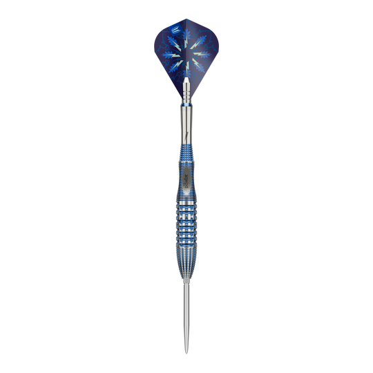 Freccette in acciaio Target Phil Taylor Gx2 Swiss Point Auf dem Foto sind die Target Phil Taylor Gx2 Swiss Point Steeldarts zu sehen. Das Produkt steht für Präzision und Haltbarkeit im Dartsport.