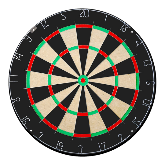 Set di freccette Karella BullOut con 2 set di freccette in acciaio Abgebildet ist das Karella Dartboard BullOut Set mit zwei Sätzen Steeldarts. Das Produkt ist perfekt für Darts-Fans und beinhaltet ein Dartboard sowie Steeldarts.