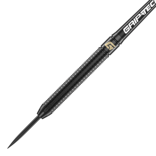 GOAT Atleta Steeldarts in ottone nero - 13g