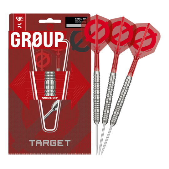 Freccette in acciaio Swiss Points Target Group O 03