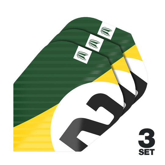 Alette Target Pro Ultra Chicane Green No6 - 3 set Das Produkt Target Pro Ultra Chicane Green No6 Flights - 3 Sets liegt als Stapel vor. Der Artikel besitzt eine besondere Form.