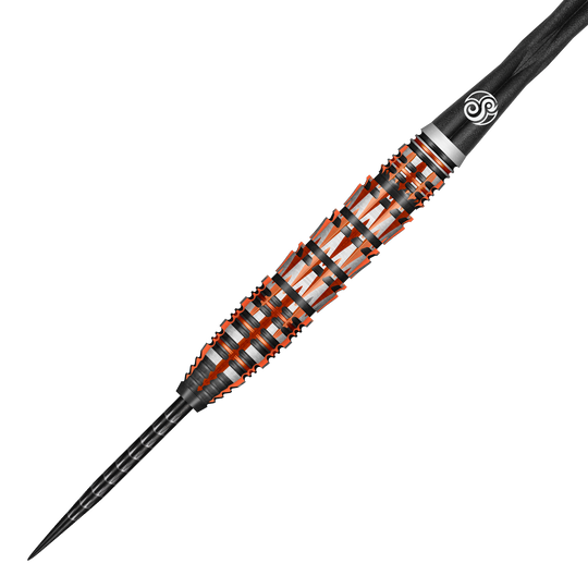 Freccette Shot Badlands Rustin Steel - 23 g Hier sehen Sie den Shot Badlands Rustin Steeldarts - 23g. Das Produkt wird aus einer anderen Perspektive präsentiert.