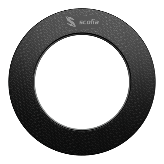 Bordo per bersaglio per freccette Scolia Stealth Abgebildet ist das Scolia Stealth Dartboard Surround. Es handelt sich um eine Umrandung für Dartscheiben.