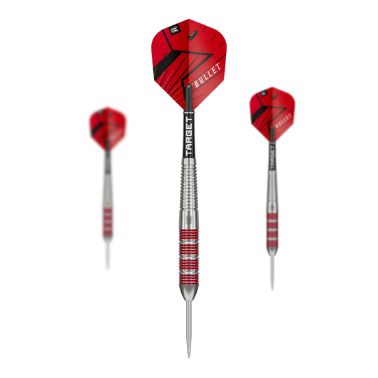 Set di 100 freccette in ottone Stephen Bunting Bullet - 22 g